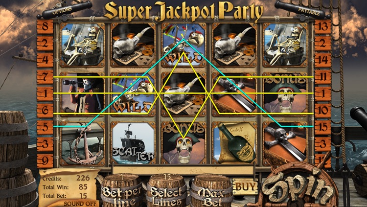 Super Jackpot Party - Spin To Win A Skeleton Premium