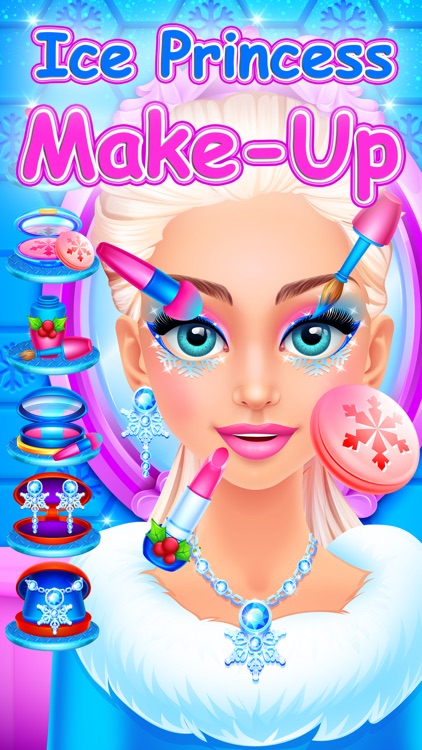 Frosty Christmas Beauty Salon - Makeover Spa Games