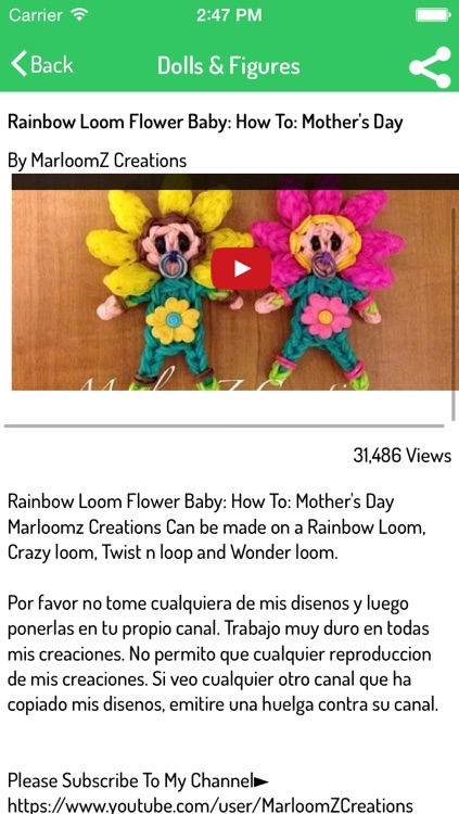 Rainbow Loom - Ultimate Video Guide for Bracelets, Charms, Animals, and many more screenshot-3