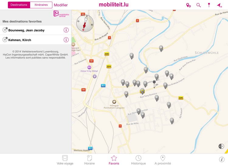 mobiliteit.lu for iPad
