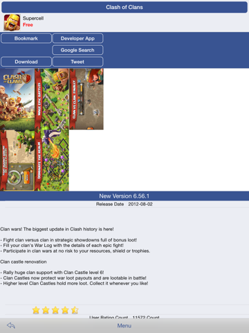 Search Apps - You can use bookmark,history and explore hot apps. iPad screenshot 2 - Productivity app