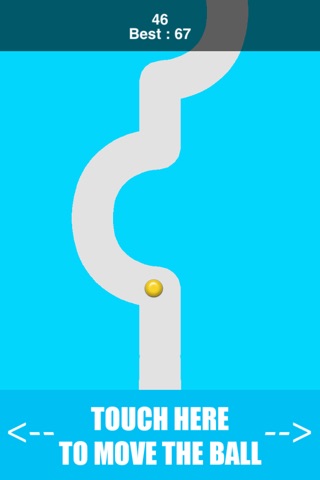 Inside The Line Path - keep the dot in the line's two walls screenshot 2