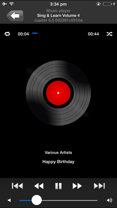 App screenshot