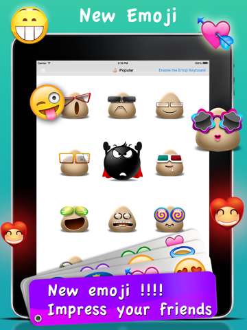 Emoji New & Emojisキーボード、ステッカー、テキスト顔文字のおすすめ画像3