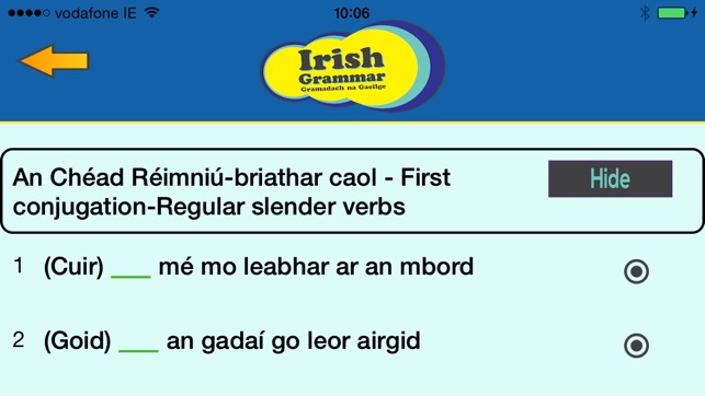 Irish Grammar(圖2)-速報App