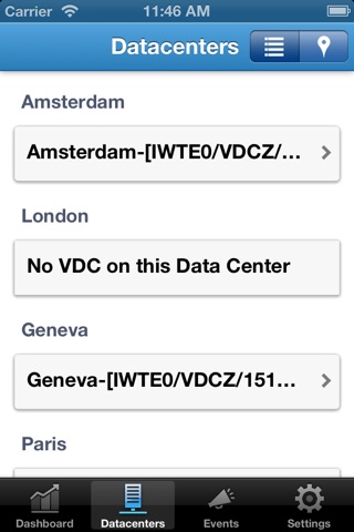 Interoute VDC screenshot 2