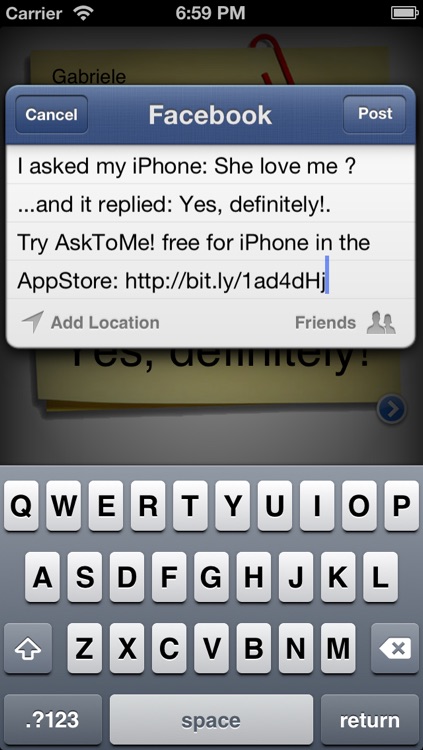 Ask To Me! screenshot-4