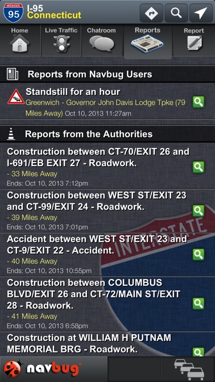 Navbug Accident Report