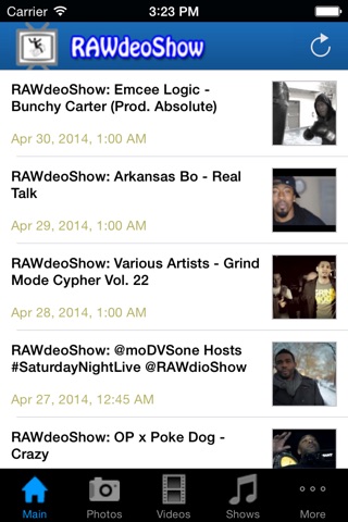 RAWdeoShow screenshot 2