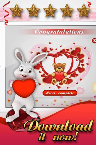 Animals Love Hearts Free HD screenshot 2