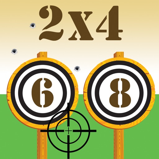 Multiplication Target Shooting icon