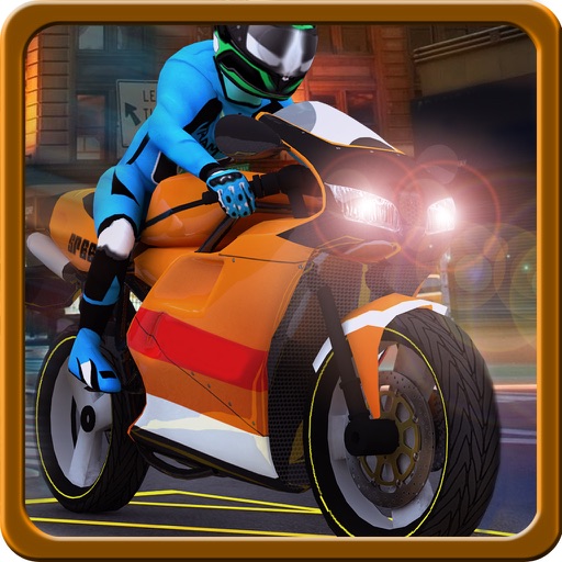 City Driving Motorcycle Parking icon