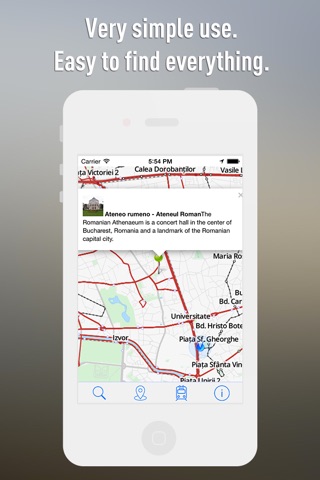 Offline Map Bucharest - Guide, Attractions and Transports screenshot 4
