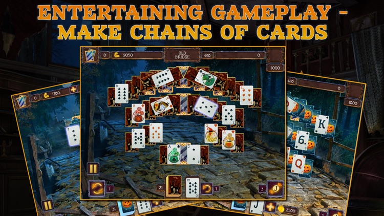 Solitaire Game.Halloween Free