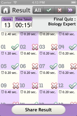 Biology Expert : Biotechnology Quiz FREE screenshot 4