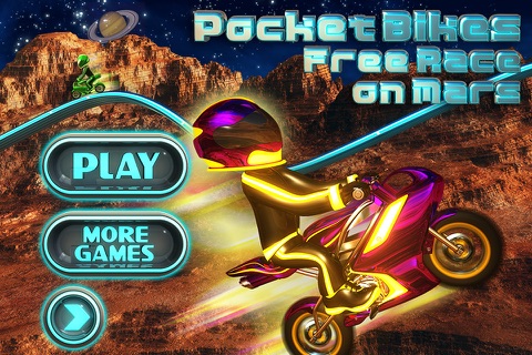 Monster Pocket Bikes – Free Race on Mars screenshot 2