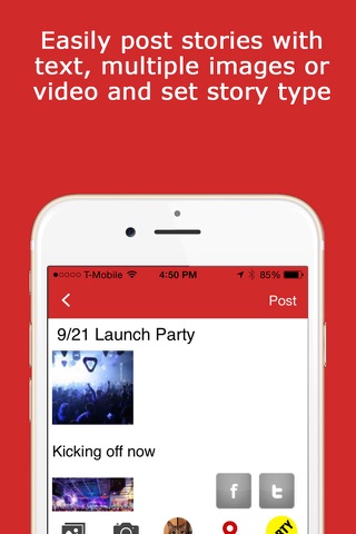 Buzzshare community app to find local events, share live news & entertainment posts screenshot 3