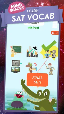 Game screenshot SAT Vocab by MindSnacks mod apk