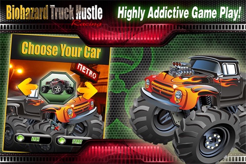 A Truck Monster Biohazard Hustle - FREE screenshot 2