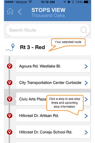 MV Transit Where’s My Bus? screenshot 3