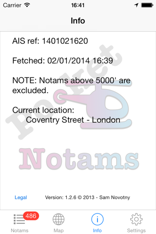 PocketNotams screenshot 4