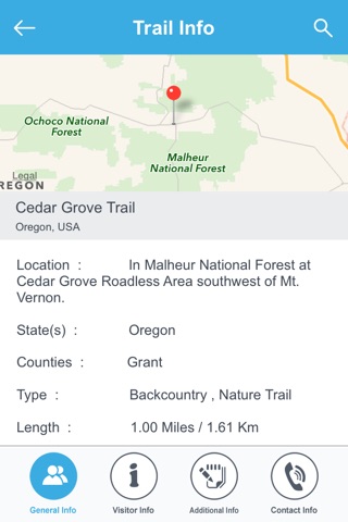 Oregon National Recreation Trails screenshot 3
