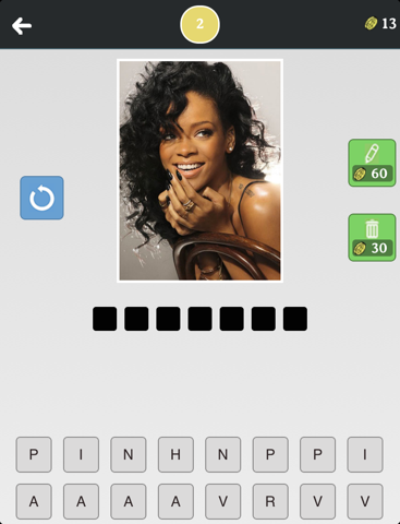 Screenshot #5 pour Chanteur Quiz - Musique, trouvez qui est la celebrite!