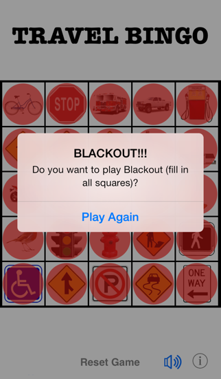 travel bingo & blackout iphone screenshot 3