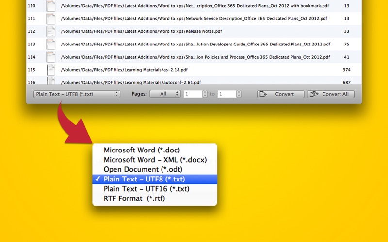Screenshot #2 pour PDF to Text : Batch Extract Text from PDF files