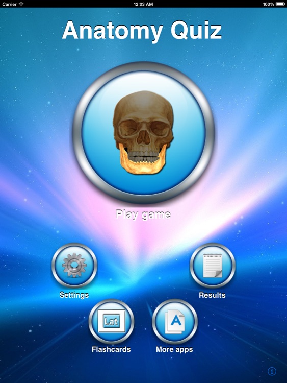 Anatomy Quiz for iPad