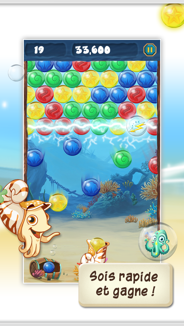 Screenshot #2 pour Bubble Speed – Un jeu d’action et de tirs de bulles addictif et captivant