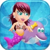 Little Mermaid Reef : The World of Pretty Dolphins & Underwater Treasure