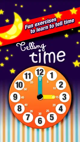 Game screenshot Telling Time for Kids - Game to Learn to Tell Time easily mod apk