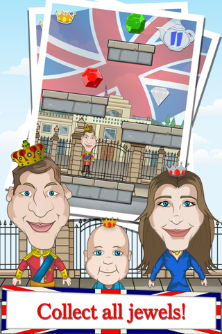 A Royal Baby Jump FREE- Featuring William, Kate and The Queen screenshot 3