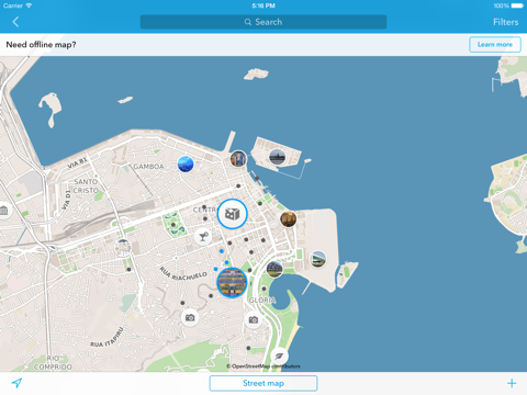 Screenshot #5 pour Planificateur de voyages, guide de voyage & carte offline pour le Mexique, les Caraïbes, l'Amérique centrale et le Brésil