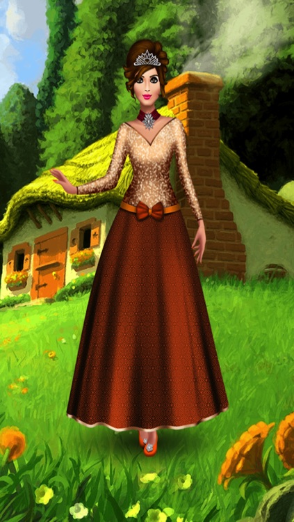 Cinderella Makeover – high fashion fairy tale free game for Girls Kids teens screenshot-4