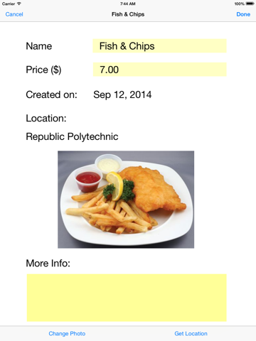 Screenshot #5 pour Food Tracker SG Free
