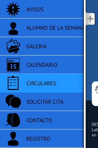 Colegio La Paz screenshot 2