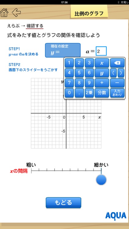 Graph of The Proportion in "AQUA"