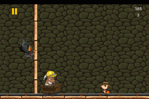 Gold Miner Jack Rush: Ride the Rail to Escape the Pitfall screenshot 3