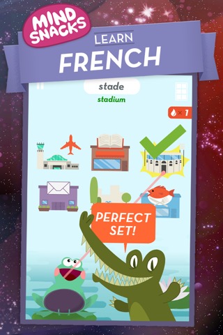 Learn French by MindSnacksのおすすめ画像1