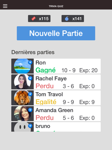 Screenshot #4 pour Trivia Quiz - Devine la bonne réponse, jeu fun et gratuit!