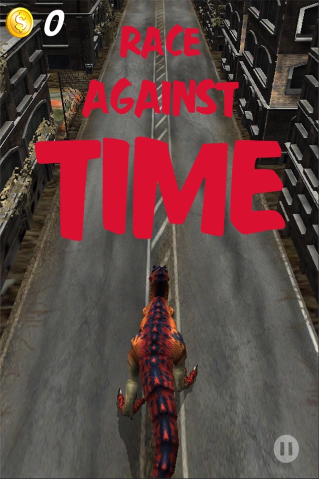 Reptilian Dragster Sick Race -  Wrecking Dinosaur Racing Adventure screenshot 2