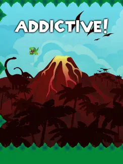Bouncy Dino Hop - The Best of Dinosaur Games with Only One Life iPad image 2