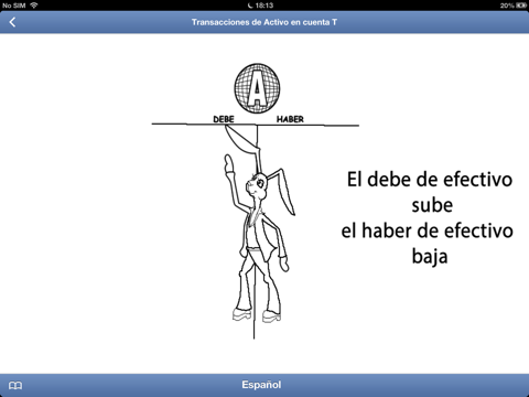 Screenshot #5 pour Tarjetas de contabilidad
