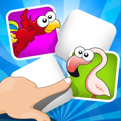 A Matching Game for Children: Learning with Birds and Animals icon