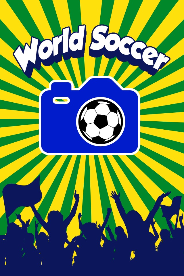 World Soccer App - Overlay Photo Editor for Brasil  Cup Fans screenshot 2