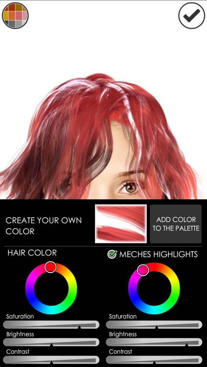 Hairstyle Magic Mirror Change your look screenshot-4