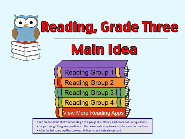 Reading Grade 3, Main Idea(圖1)-速報App