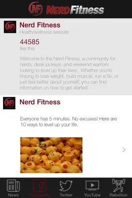 Game screenshot Nerd Fitness apk
